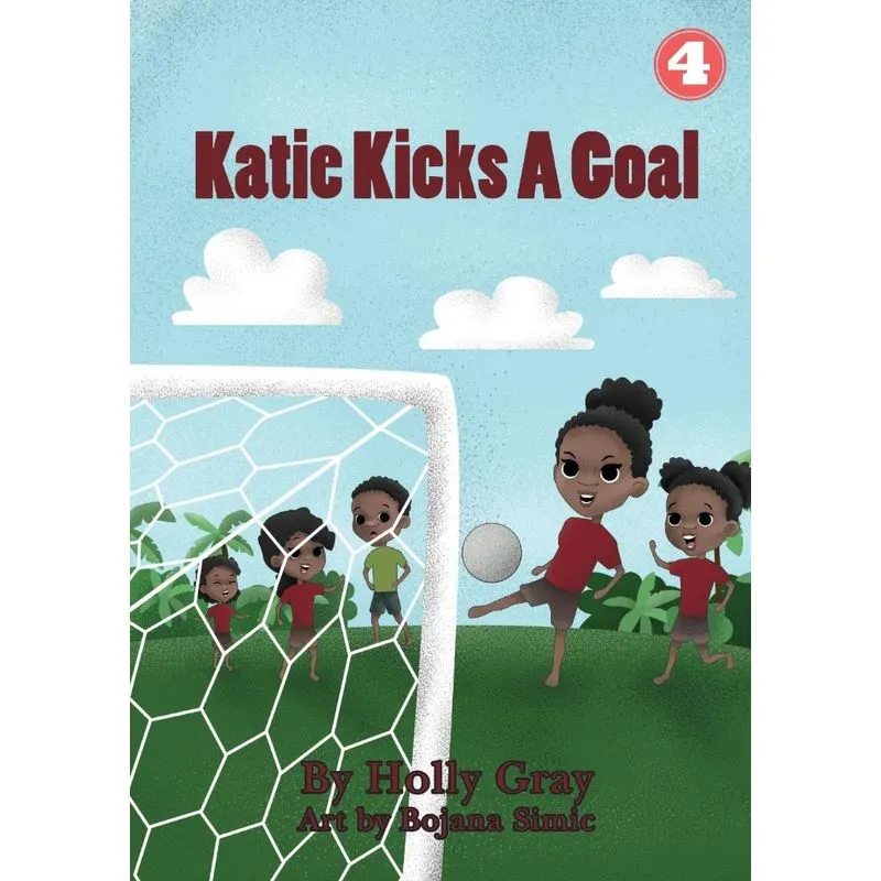 Katie Kicks a Goal