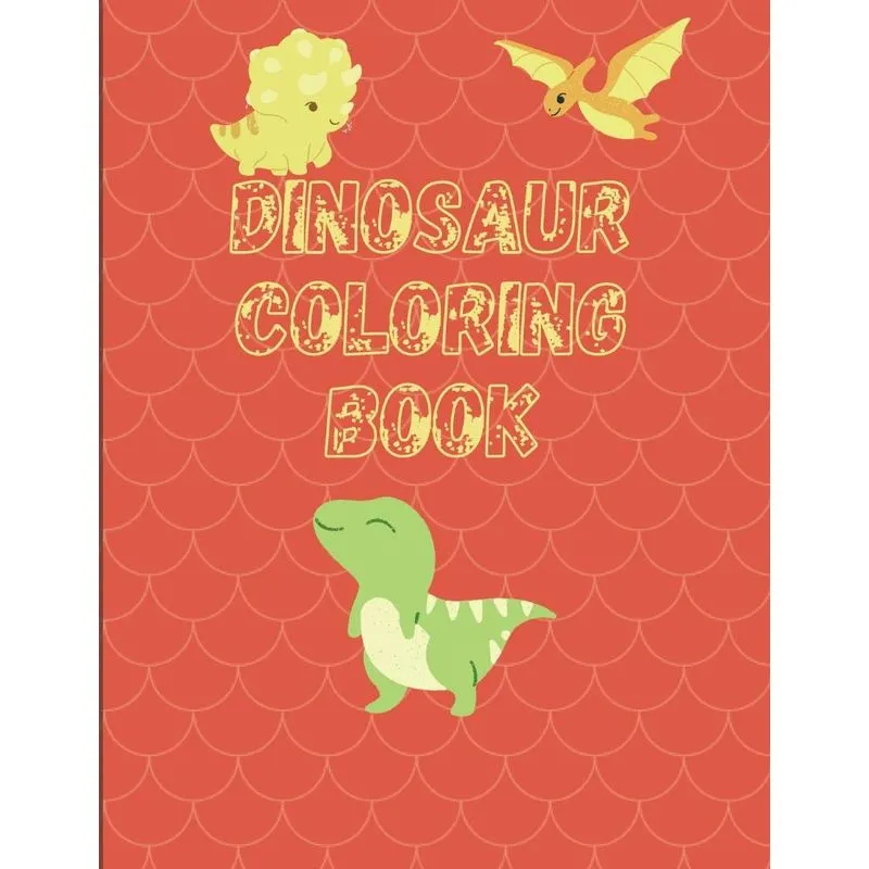 Dinosaur Coloring Book for Kids