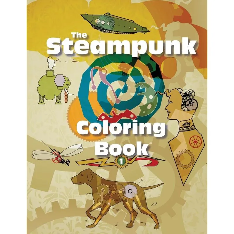 The Steampunk Coloring Book