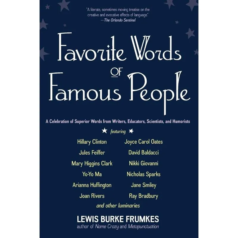 Favorite Words of Famous People
