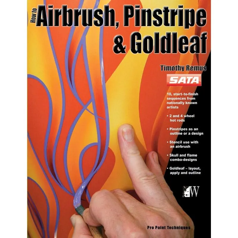 How-To Airbrush, Pinstripe & Goldleaf