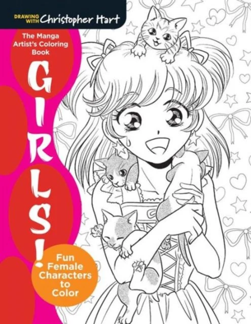 Manga Artist’s Coloring Book: Girls, The