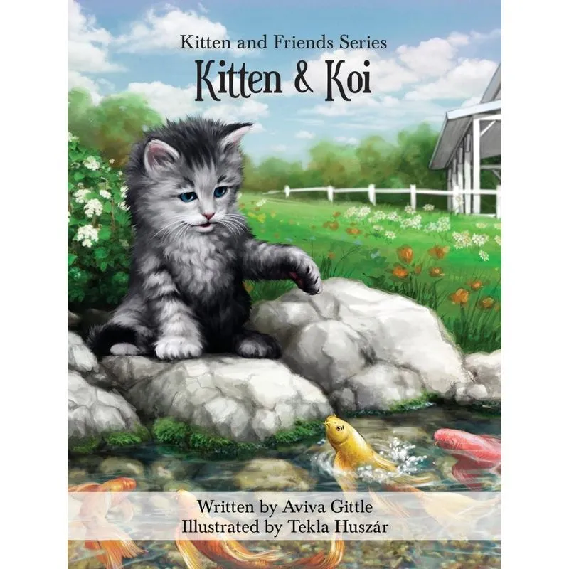Kitten & Koi