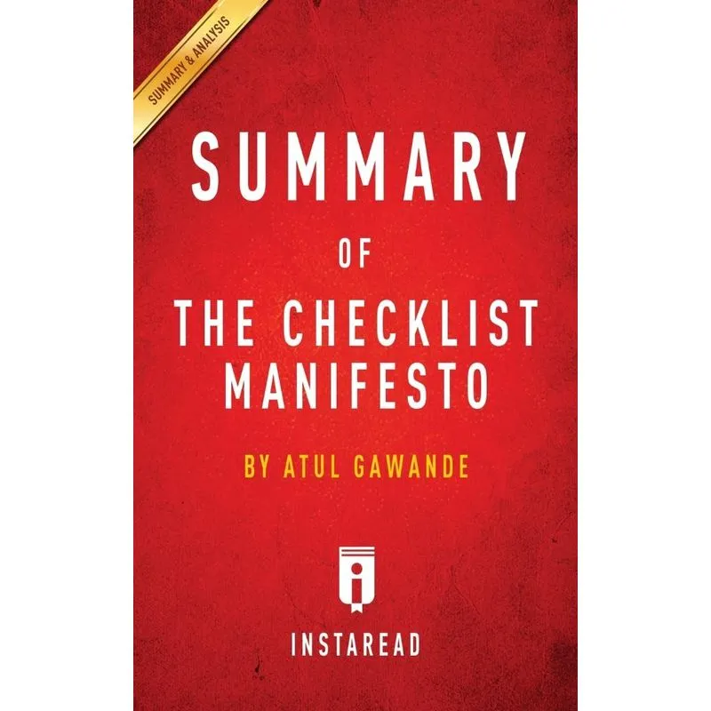 Summary of The Checklist Manifesto