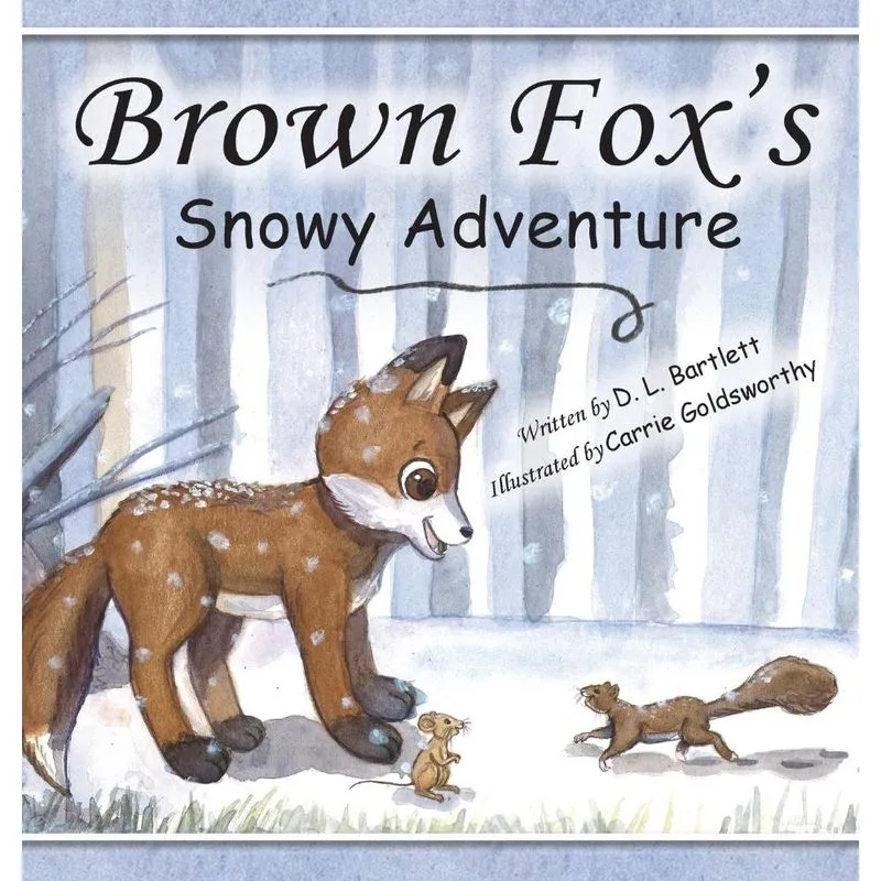 Brown Foxs Snowy Adventure