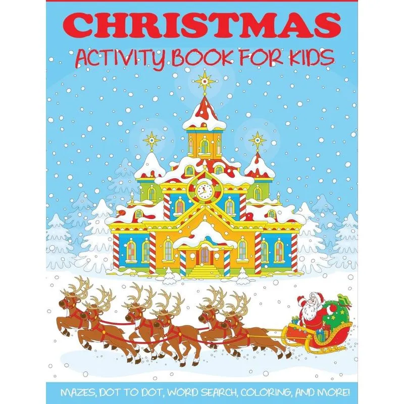 Christmas Activity Book for Kids