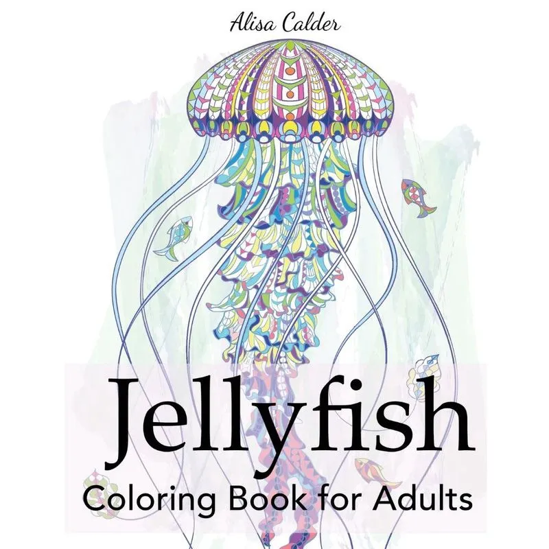 Jellyfish Coloring Book for Adults