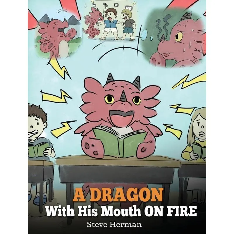 A Dragon With His Mouth On Fire