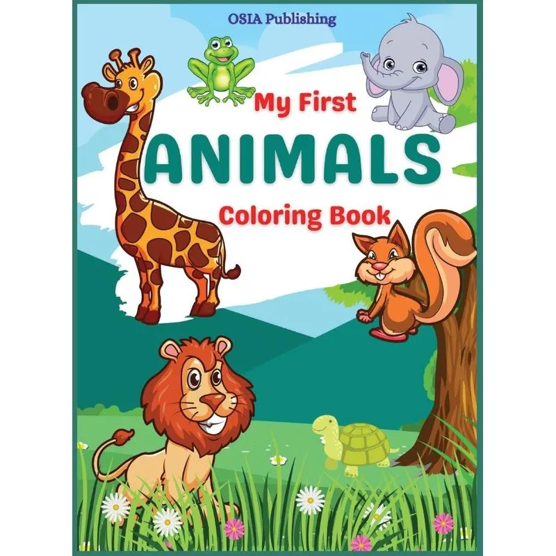My First Animals Coloring Book