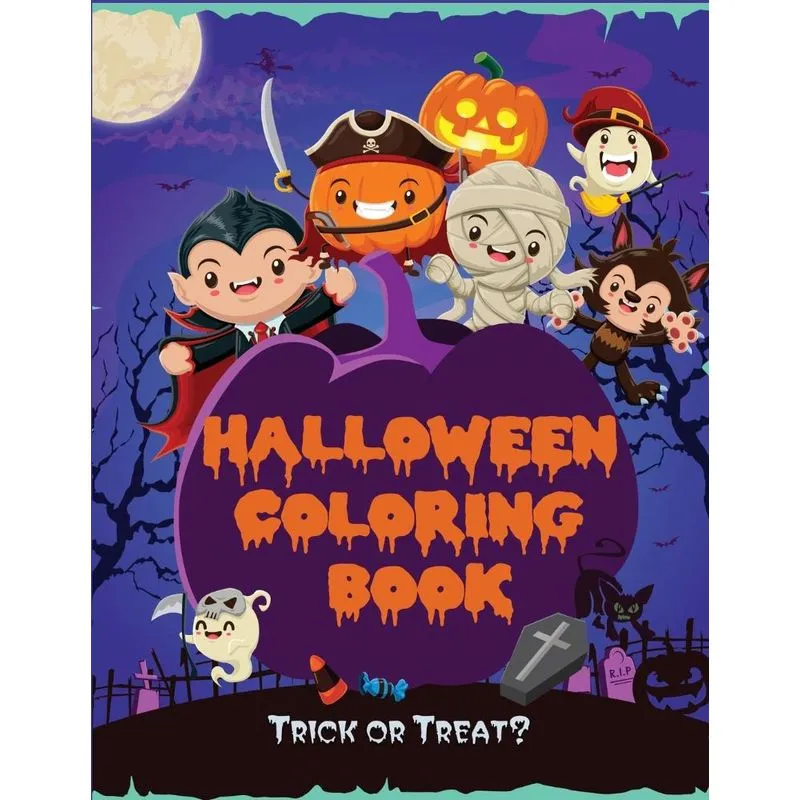 Halloween Coloring Book