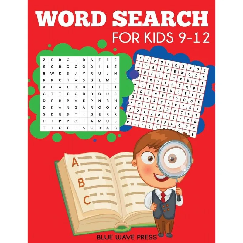 Word Search for Kids 9-12