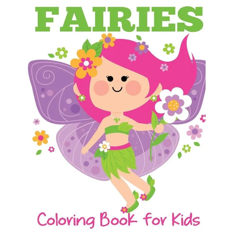 Fairies Coloring Book for Kids