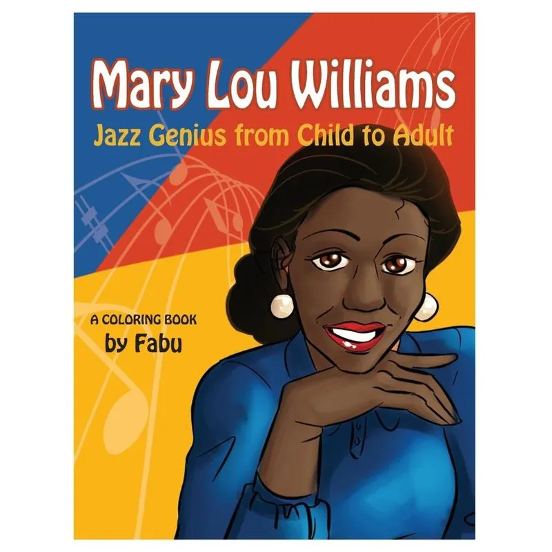 Mary Lou Williams Coloring Book