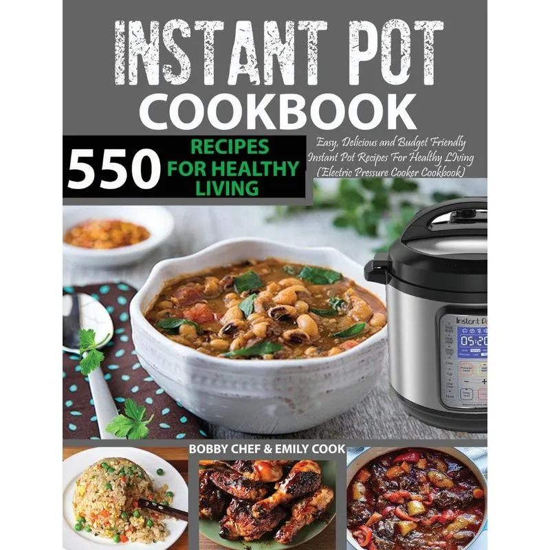 550Instant PotRecipes Cookbook