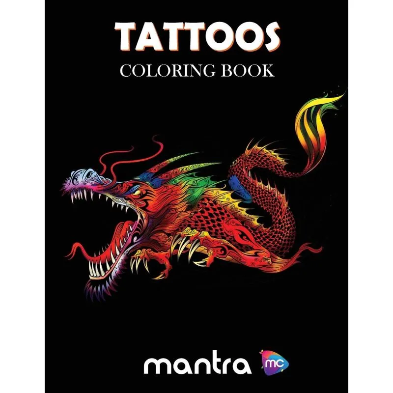 Tattoos Coloring Book
