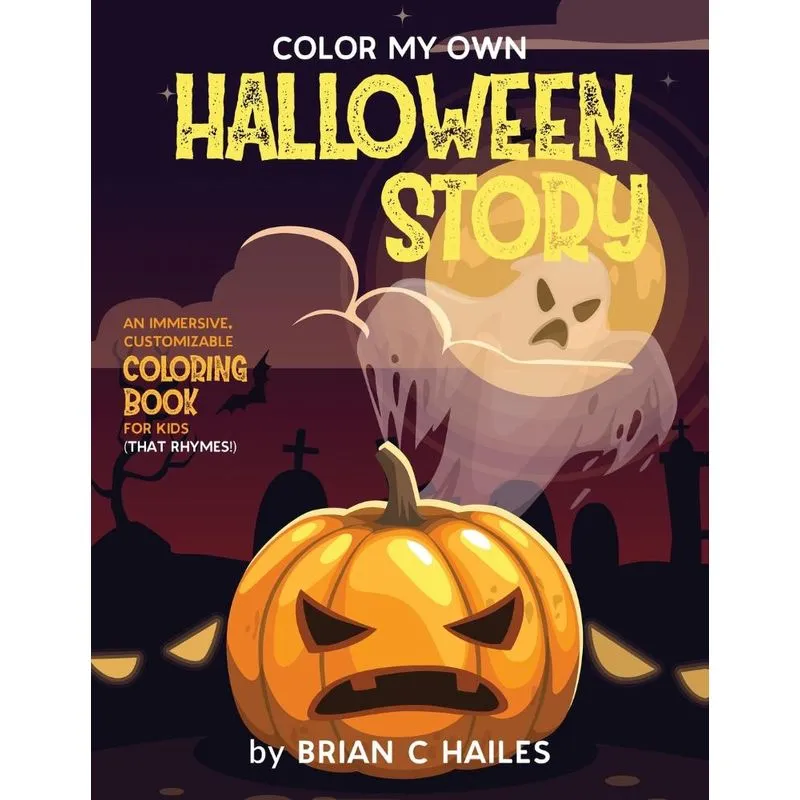 Color My Own Halloween Story