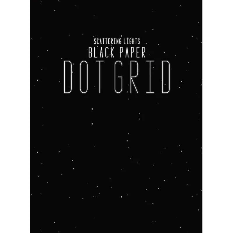 Black Paper Dot Grid