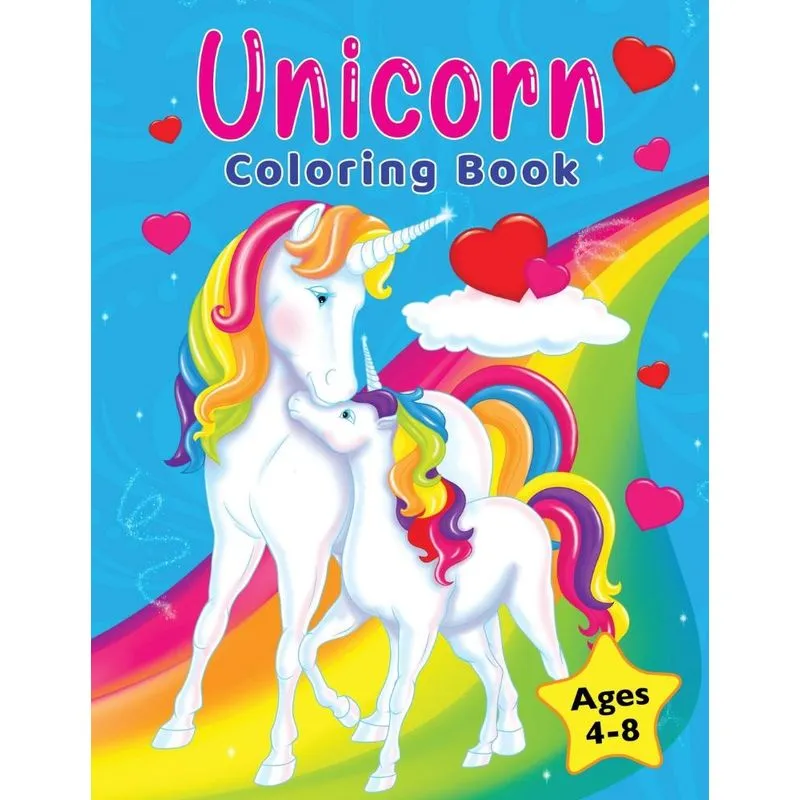 Unicorn Coloring Book