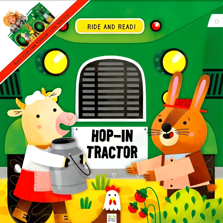 Hop-In Tractor (Ride And Read!)