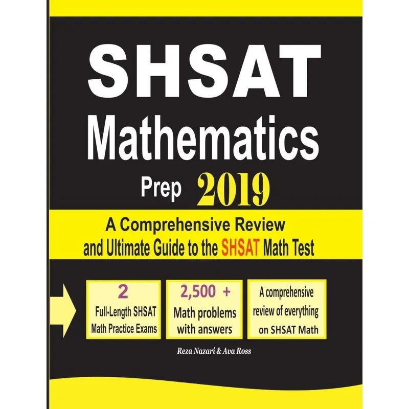 SHSAT Mathematics Prep 2019