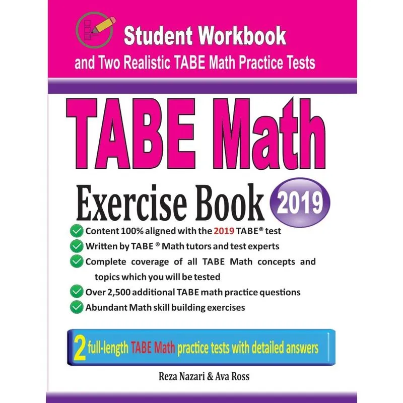 TABE Math Exercise Book