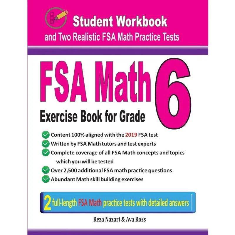 FSA Math Exercise Book for Grade 6