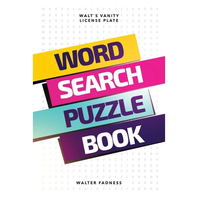 Word Search Puzzle Book