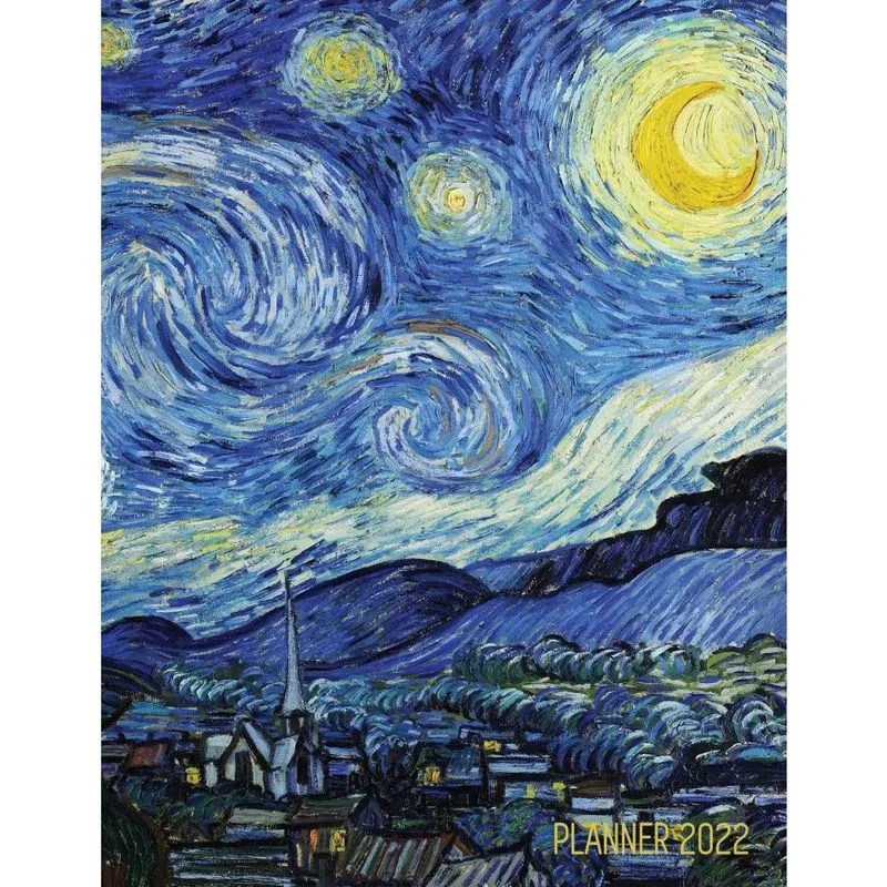 Livro Vincent van Gogh Planner 2022