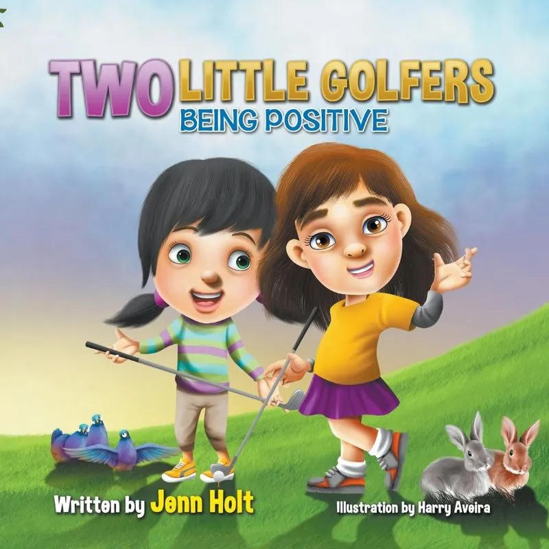 Two Little Golfers
