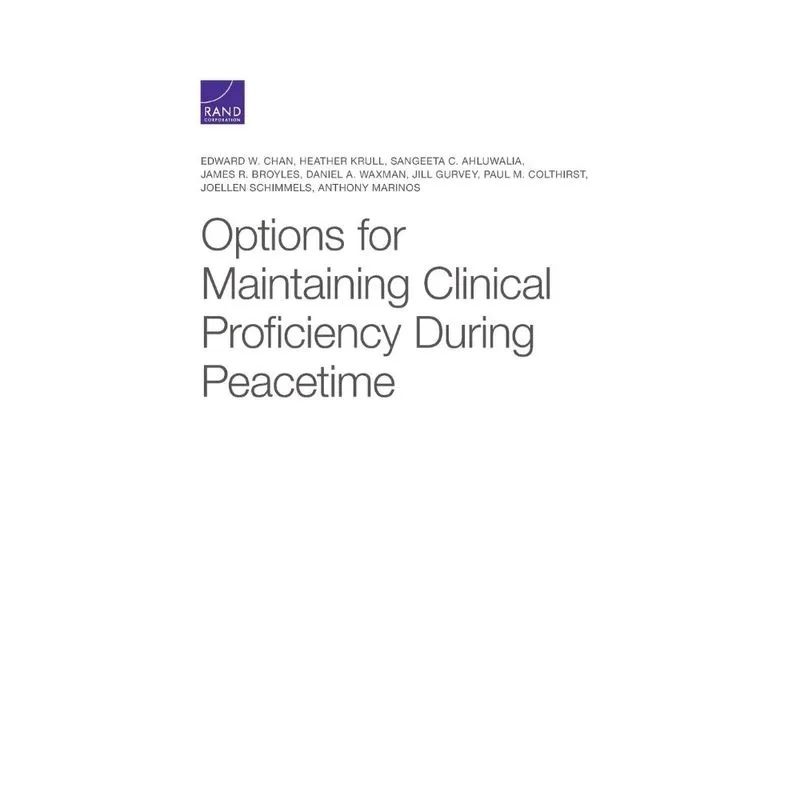 Options For Maintaining Clinical Proficiency During Peaceti
