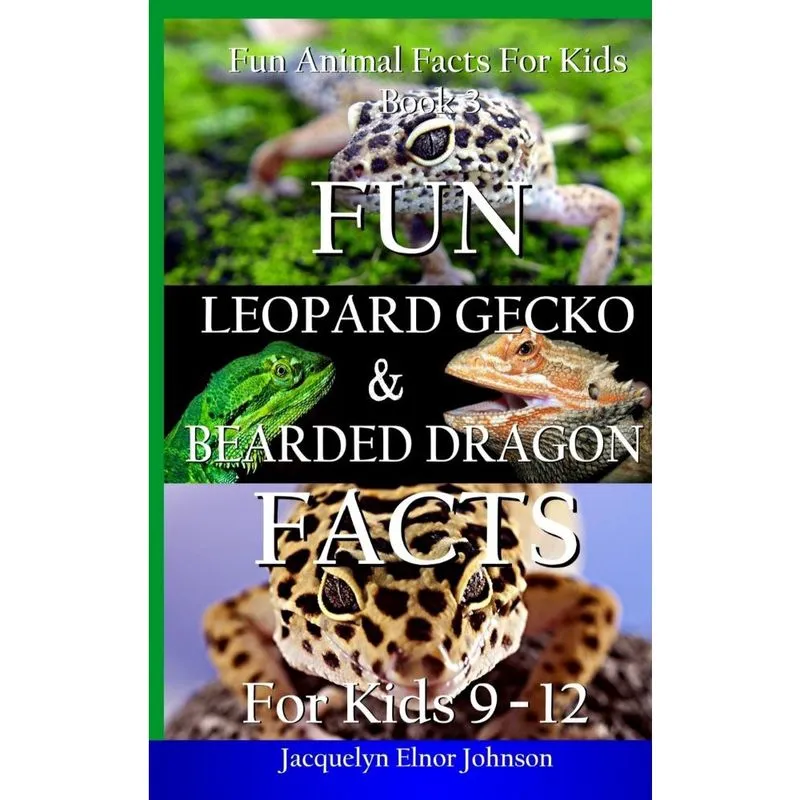 Fun Leopard Gecko and Bearded Dragon Facts for Kids 9-12
