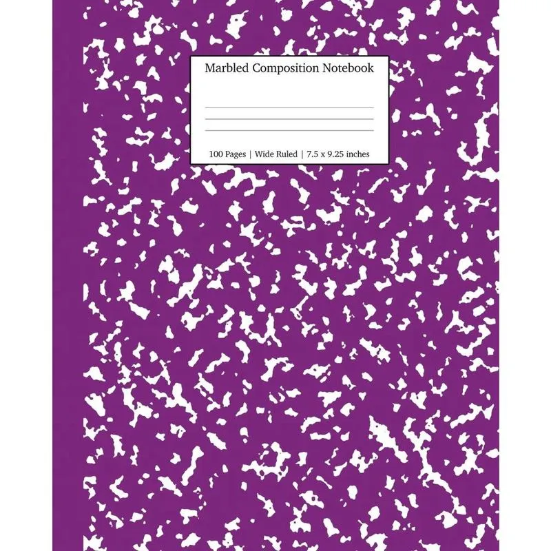 Marbled Composition Notebook