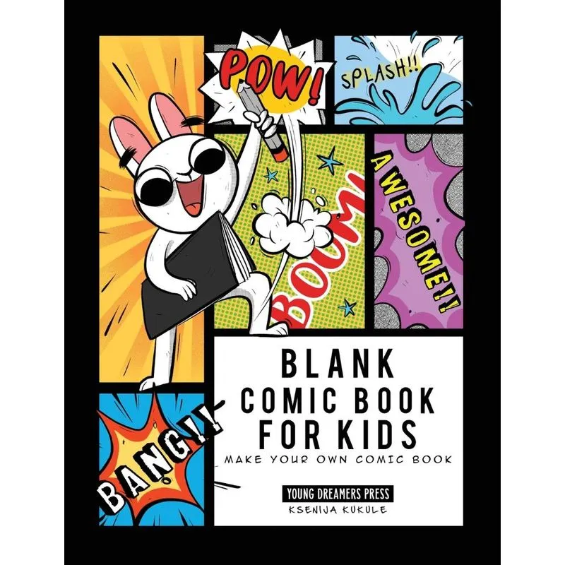 Blank Comic Book for Kids