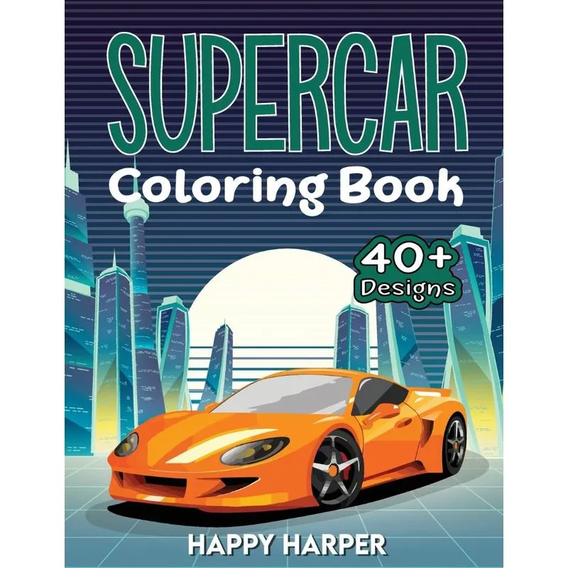 Supercar Coloring