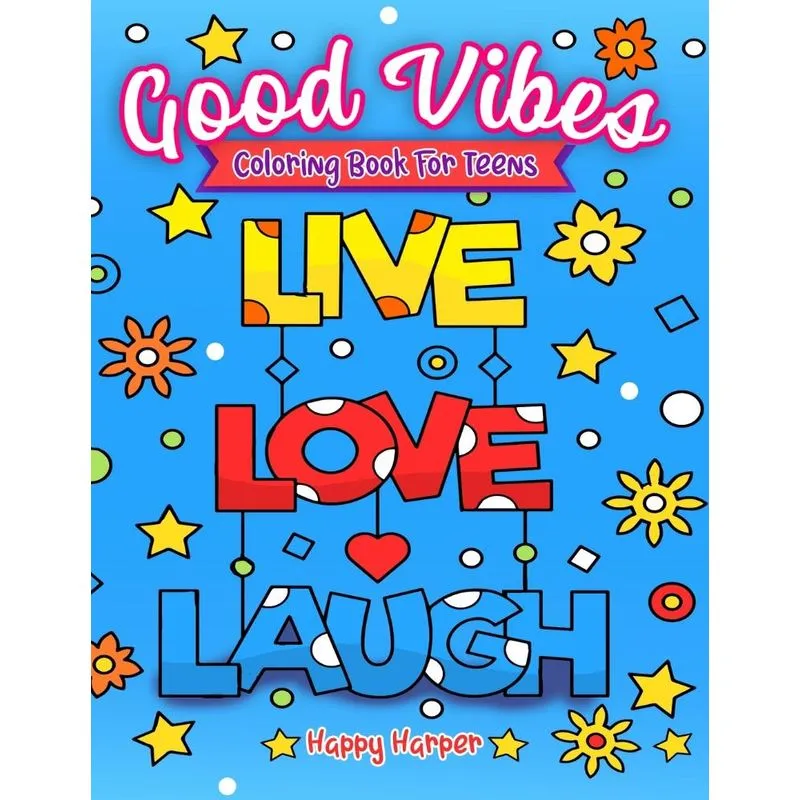Good Vibes Coloring Book