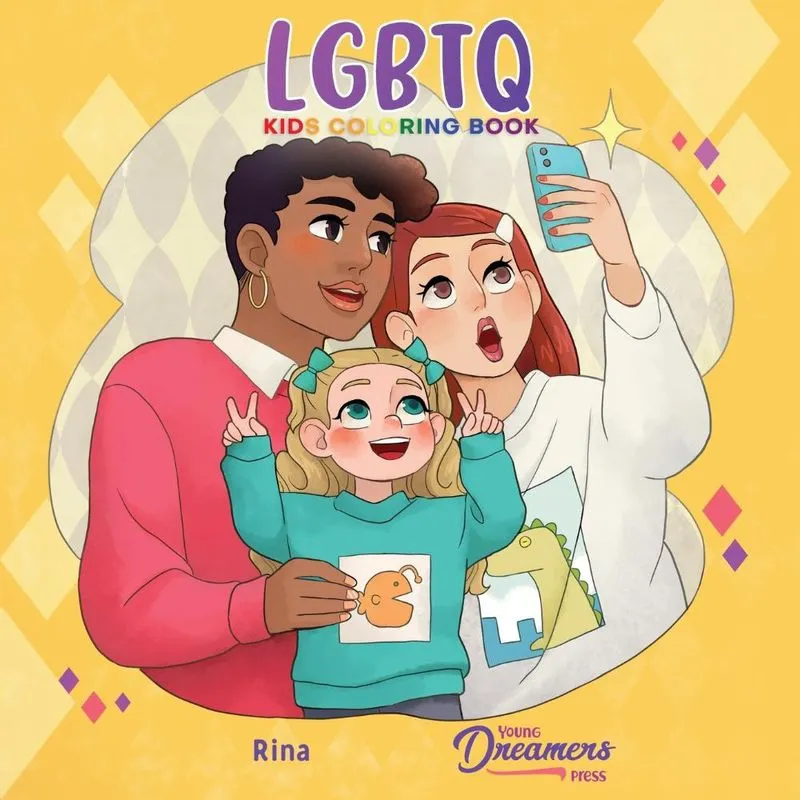 Lgbtq Kids Coloring Book