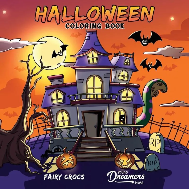 Livro Halloween Coloring Book