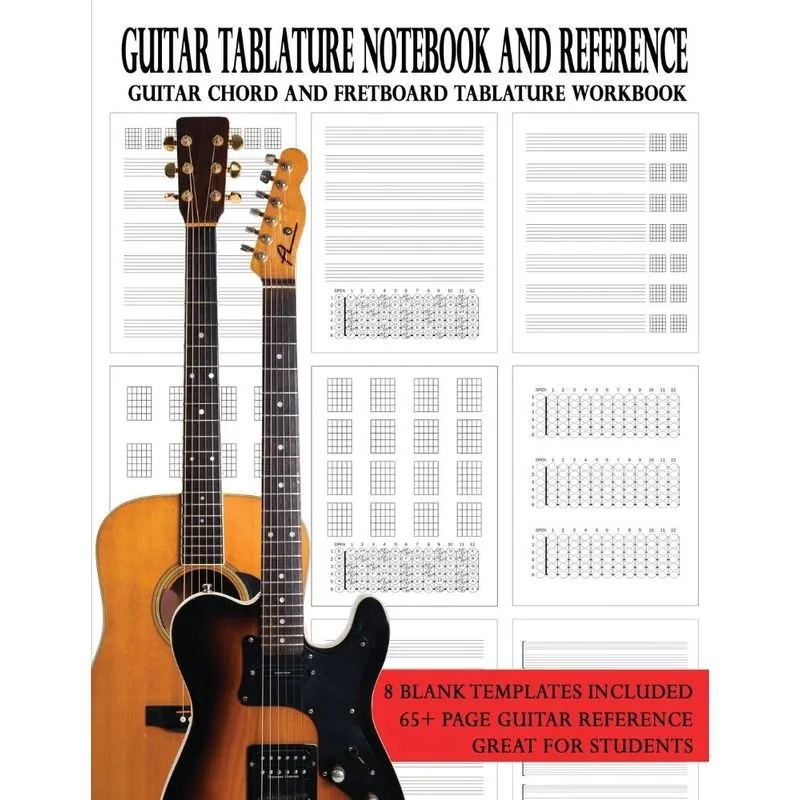 Guitar Tablature Notebook and Reference