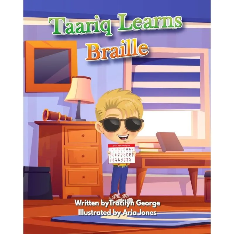 Taariq Learns Braille