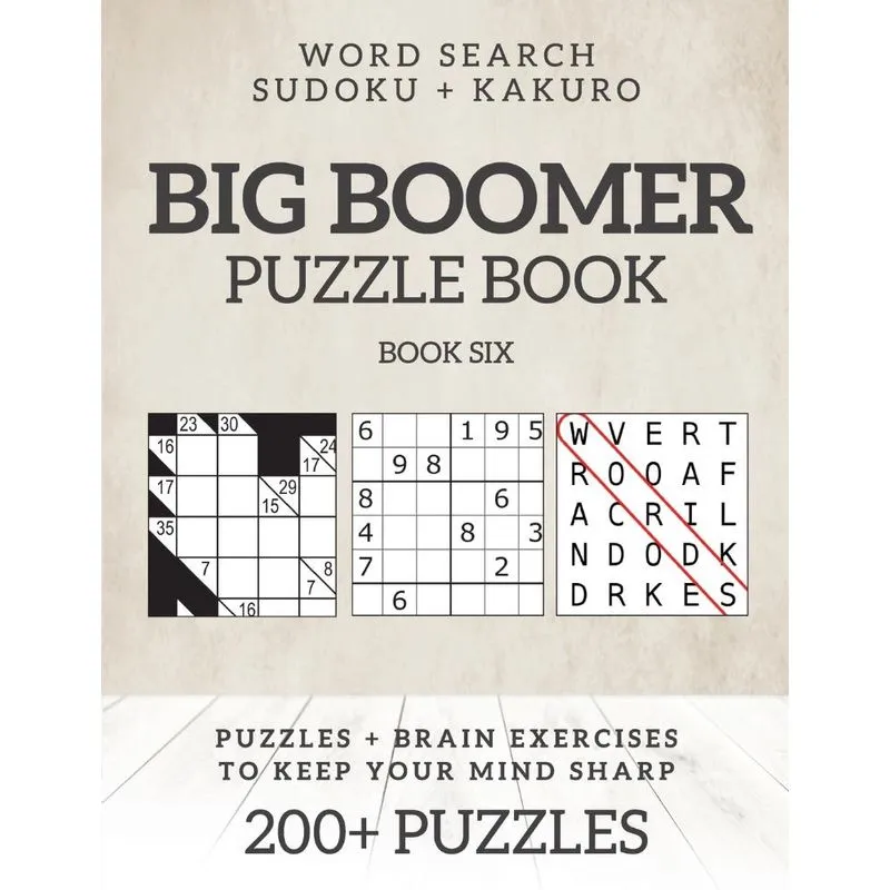 Big Boomer Puzzle Books #6