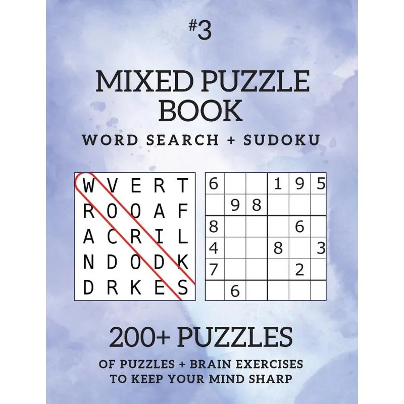 Mixed Puzzle Book #3