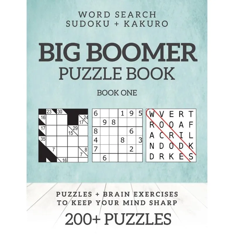 Big Boomer Puzzle Books #1