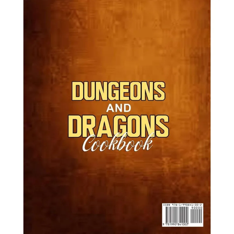 Dungeons and Dragons Cookbook