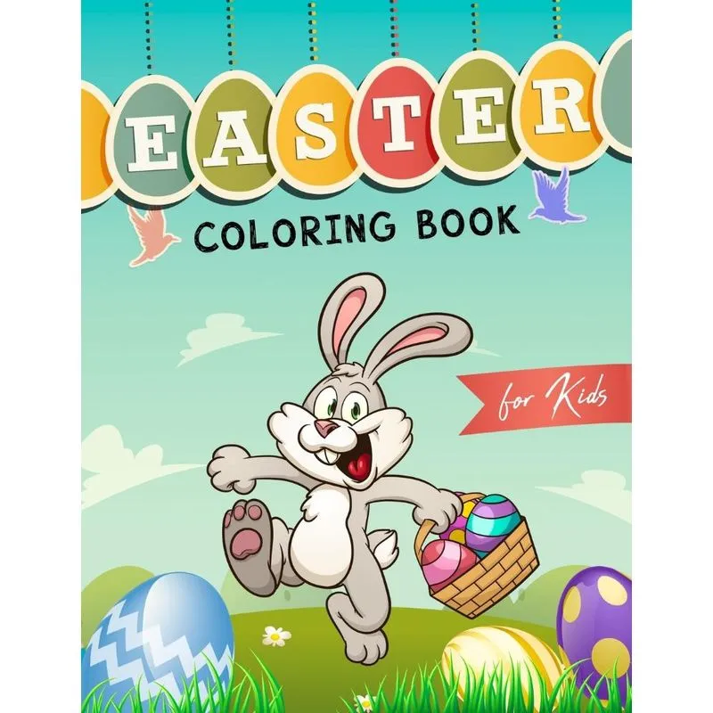 Kids Easter Coloring Book