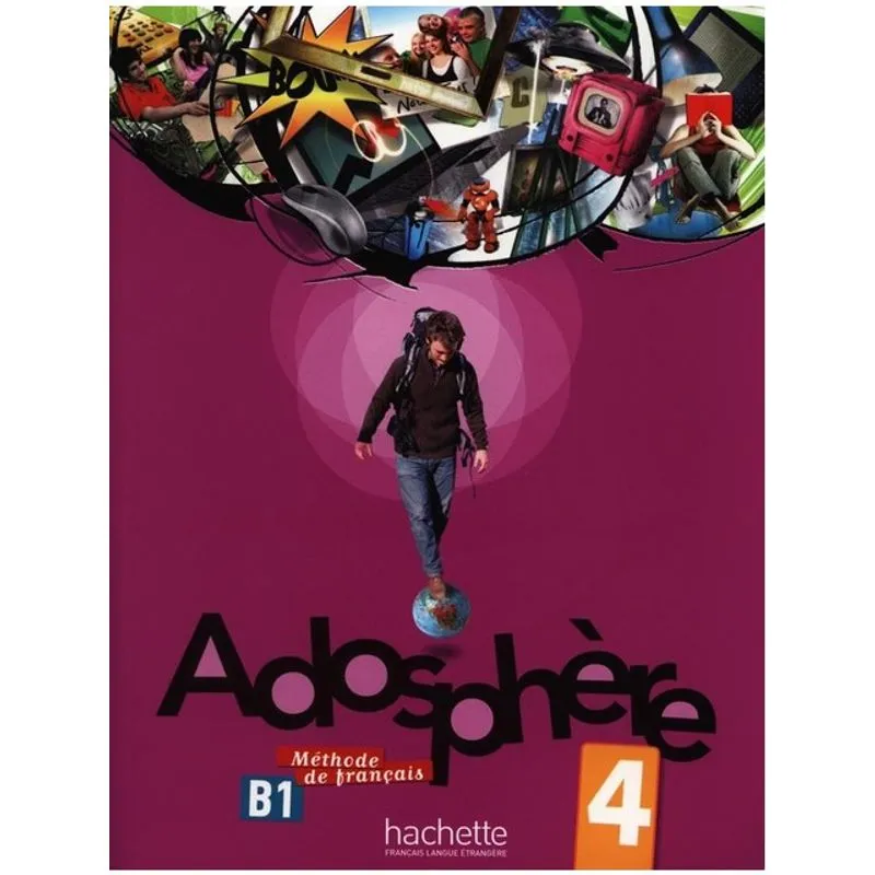 ADOSPHERE 4 - LIVRE D'ELEVE + AUDIO CD