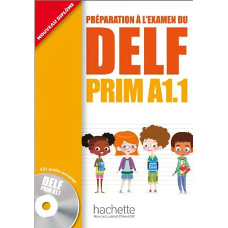 DELF PRIM 1 A.1 - LIVRE DE E'ELEVE + CD