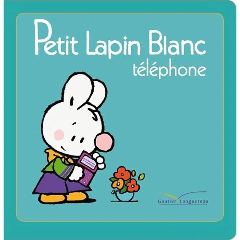 Petit Lapin Blanc téléphone autor desconhecido