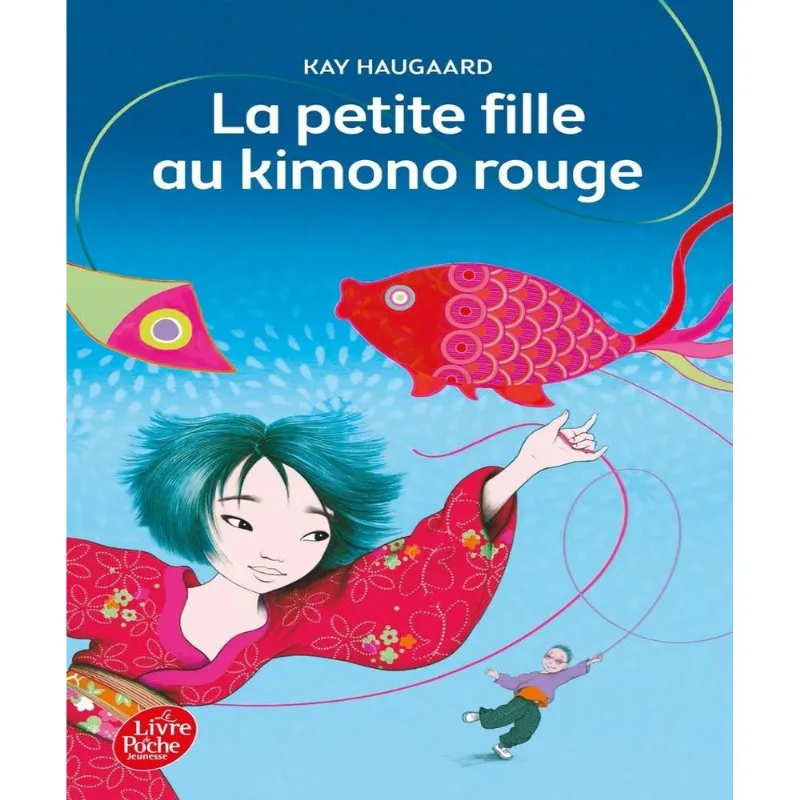 La Petite Fille Au Kimono Rouge