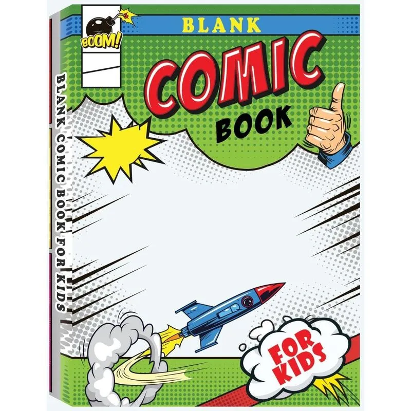 Blank Comic Book for Kids