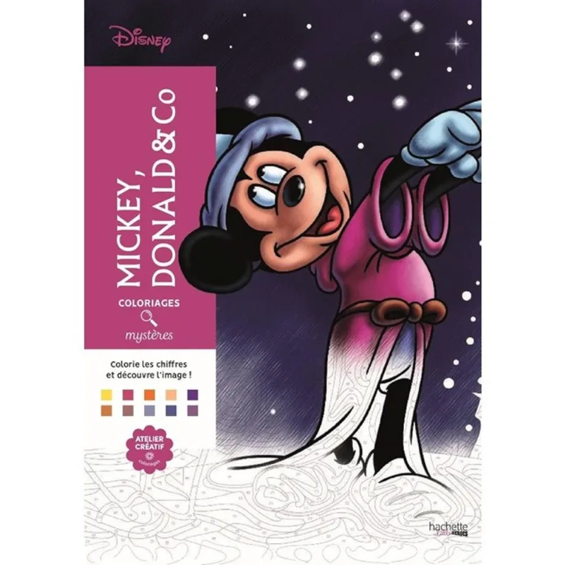 MICKEY, DONALD & CO - COLORIAGES MYSTÈRES DISNEY